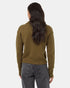 Tentree Women's Polo Sweater - Uniform Green