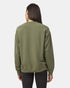 Tentree Women's French Terry Oversized Crew - Olive Night Green
