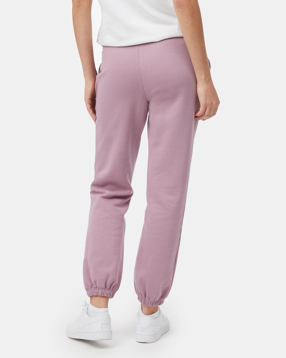 Tentree Women's Recycled Cotton Jogger - Lilac Chalk