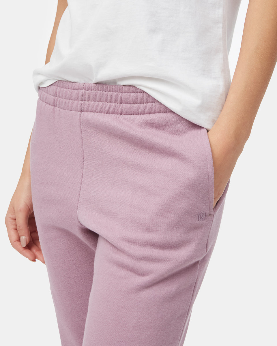 Tentree Women's Recycled Cotton Jogger - Lilac Chalk