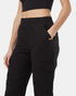 Tentree Women's Tencel Cargo Jogger - Meteorite Black