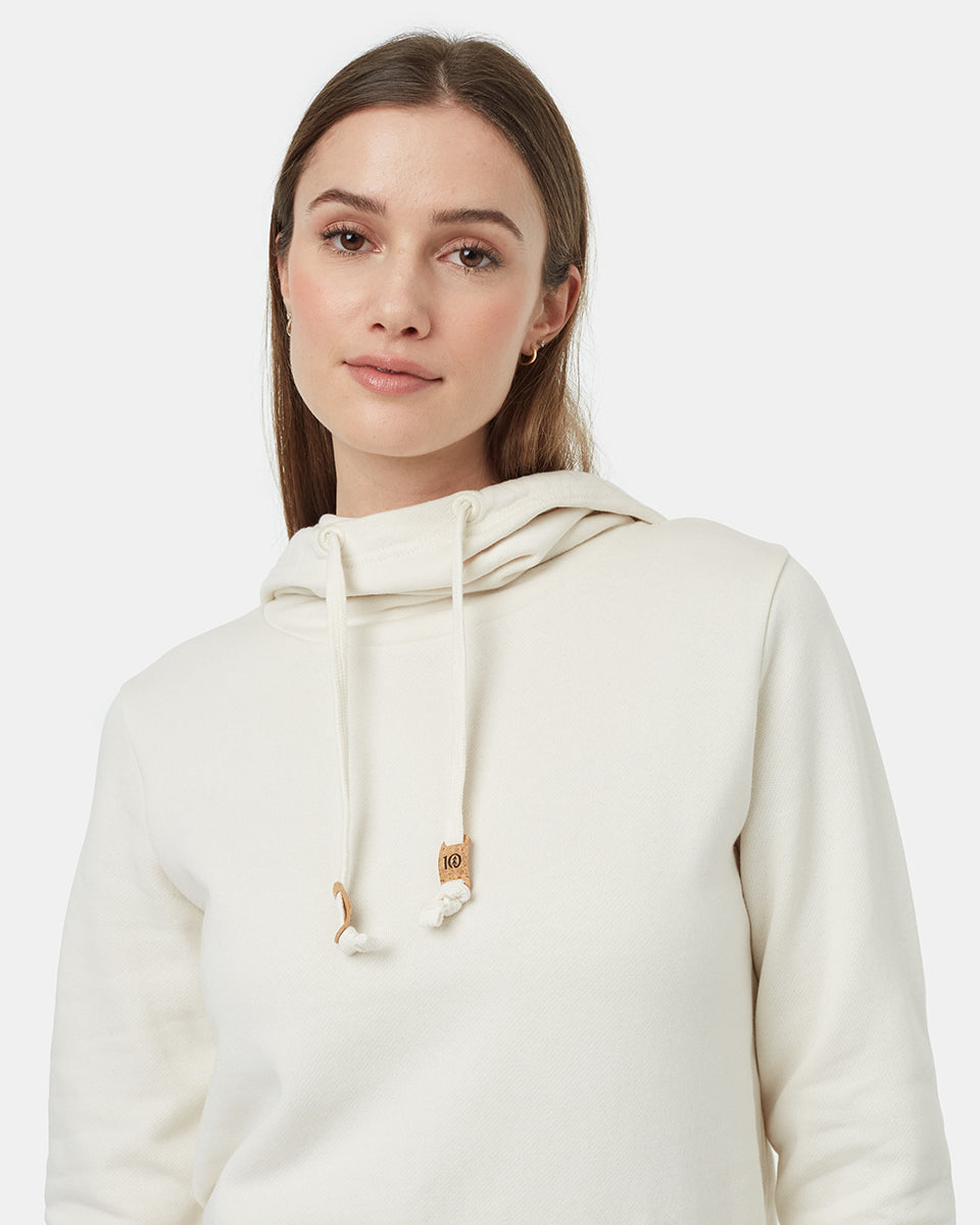 Tentree Women's TreeFleece Banshee Hoodie - Undyed