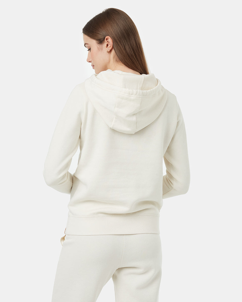 Tentree Women's TreeFleece Banshee Hoodie - Undyed
