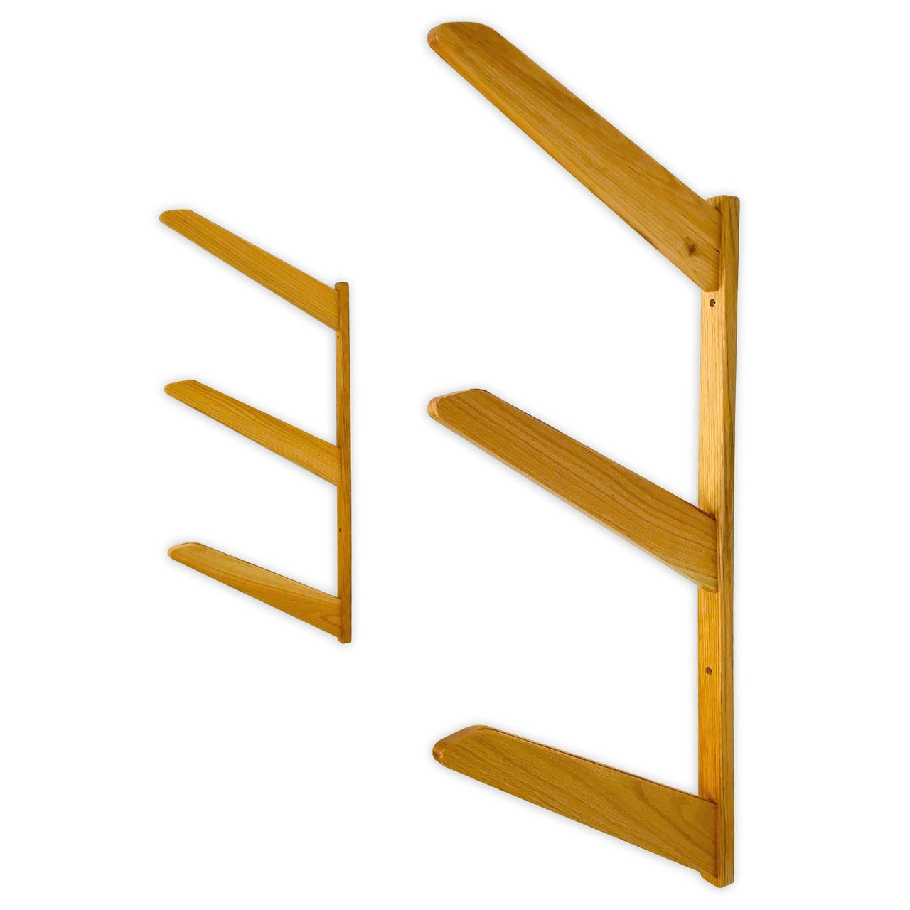 TidyTimber Wakeboard Storage Wood Rack | Holds 3 Wakeboards - product view 2