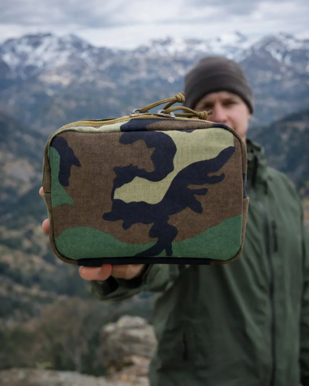 Recycled Firefighter Minimalist Woodland Fanny Pack — product view 2