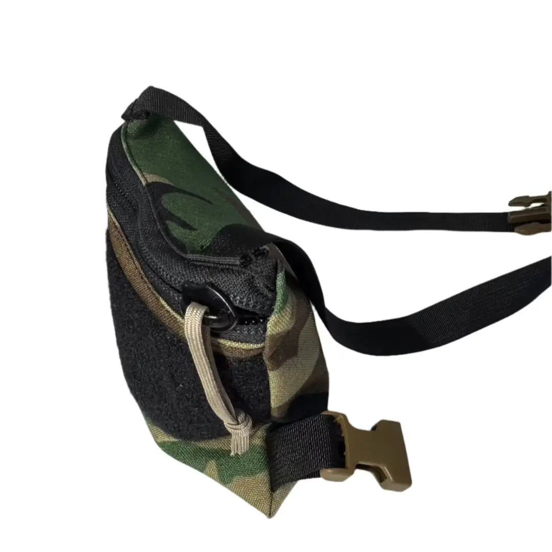 Recycled Firefighter Woodland Minimalist Chest Rig — product view 8