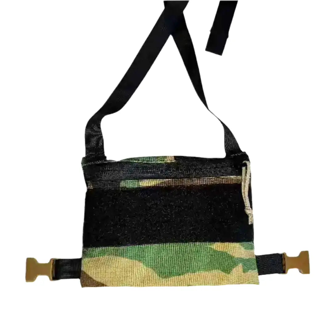 Recycled Firefighter Woodland Minimalist Chest Rig — product view 5