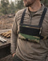 Recycled Firefighter Woodland Minimalist Chest Rig — product view 4