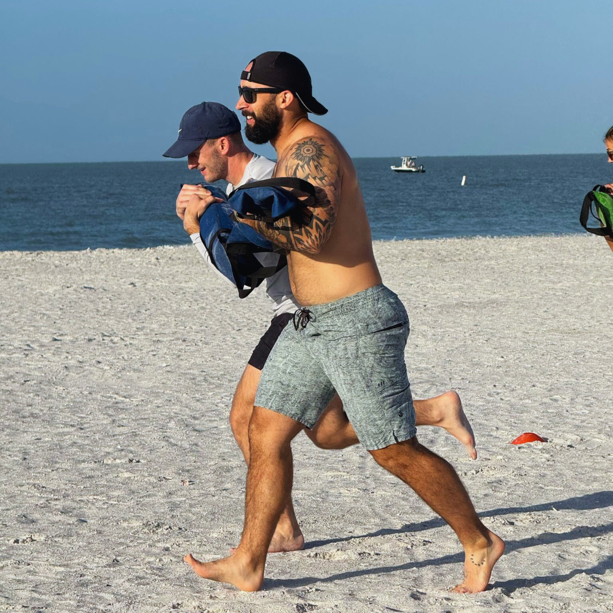 Recycled Firefighter Workout Battle Bag - Spark — product view 19