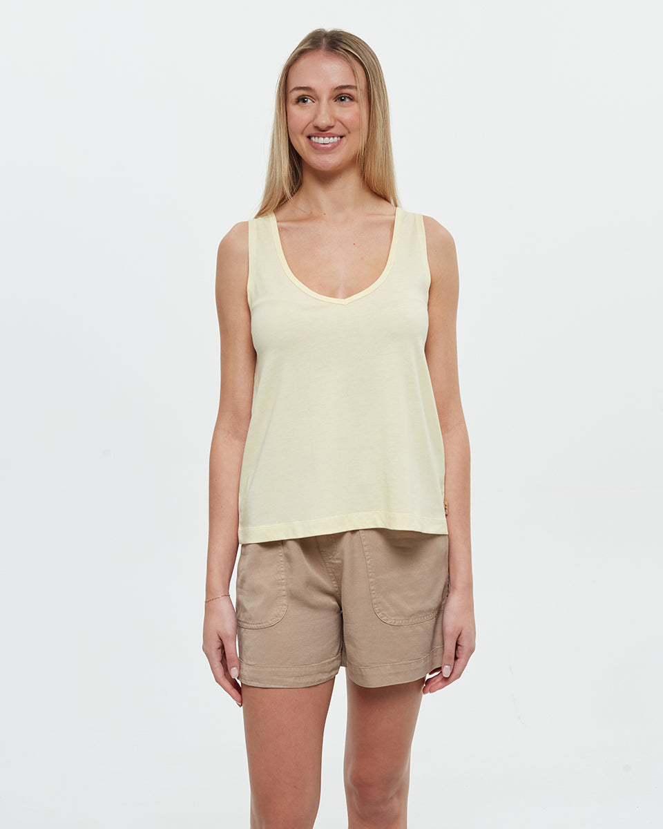 Tentree Women's Kinney Tank - Sunray Heather