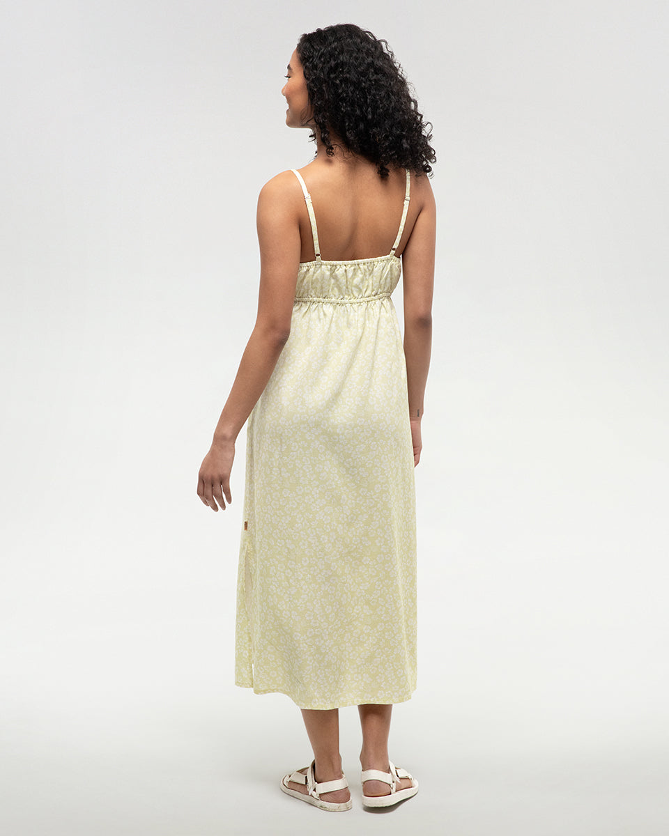 Tentree Women's Gabriola Dress - Sunray Peony