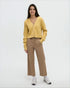 Tentree Women's Poplar Cardigan - Dusk Yellow