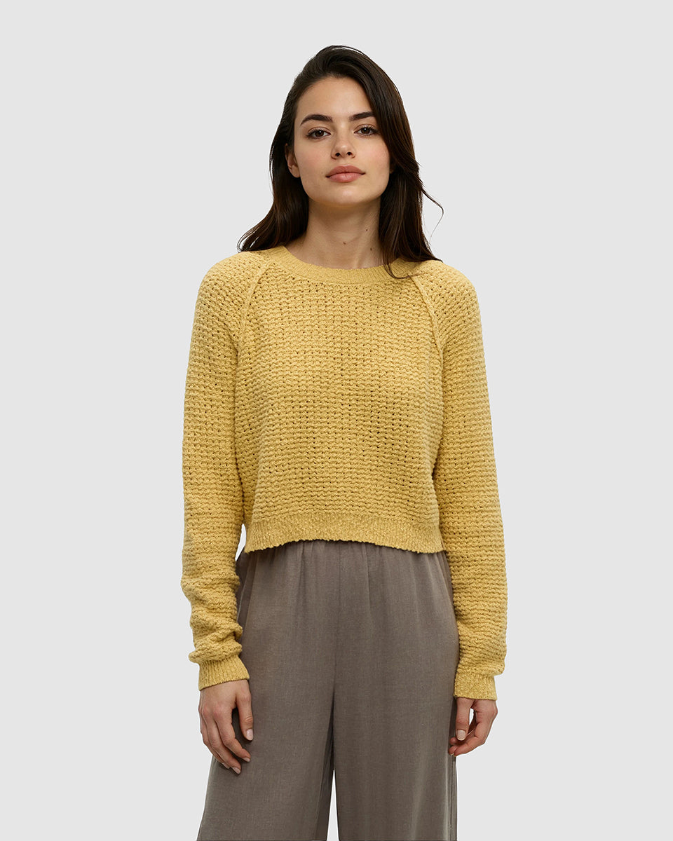 Tentree Women's Hart Sweater - Dusk Yellow