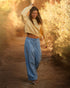 Tentree Women's Bluffs Cropped Crew - Dusk Yellow
