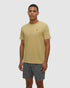 Tentree Men's TreeBlend Baker T-Shirt - Dusk Yellow Heather