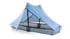 Zpacks DupleXL Pro tent in Blue with Lite Floor, front view