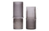 Melrose International 2-Toned Glass Vase Set — Grey / 2 assorted sizes
