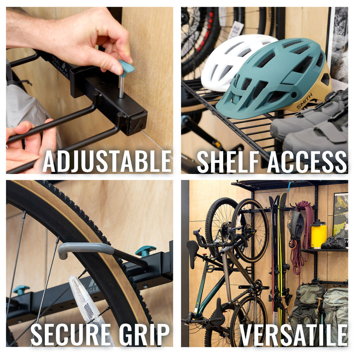 G-Adventure Pro | Adjustable Wall Storage System | Holds 500 lbs - product view 4