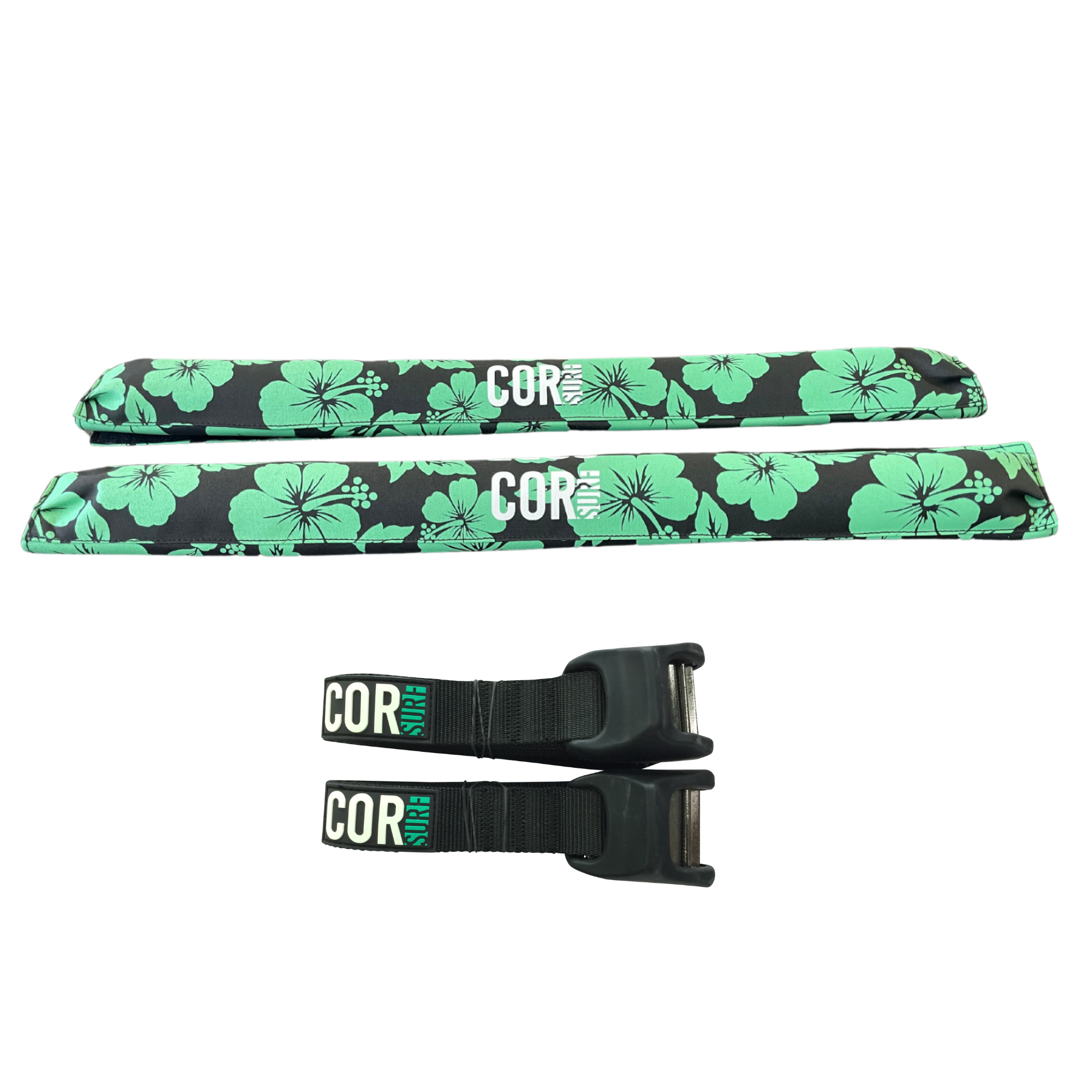 COR Surf Aero Roof Rack Pad with 10' Scratch-Resistant Tie Downs(Flat Bars) — view 3