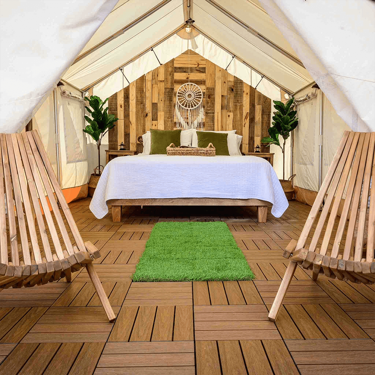 White Duck 10'x12' Alpha Wall Tent