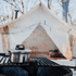 White Duck 12'x14' Alpha Wall Tent