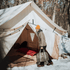White Duck 12'x14' Alpha Wall Tent