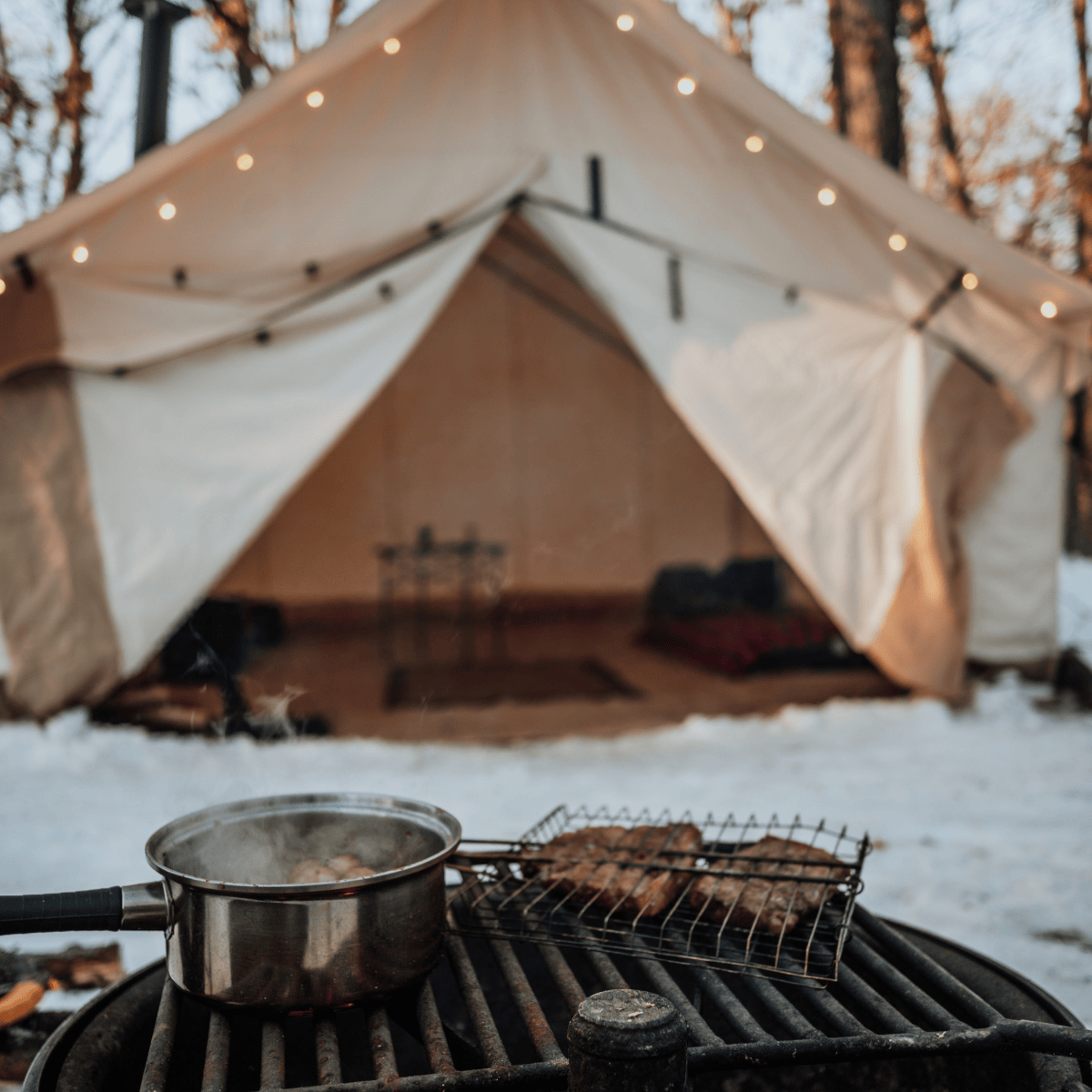 White Duck 12'x14' Alpha Wall Tent
