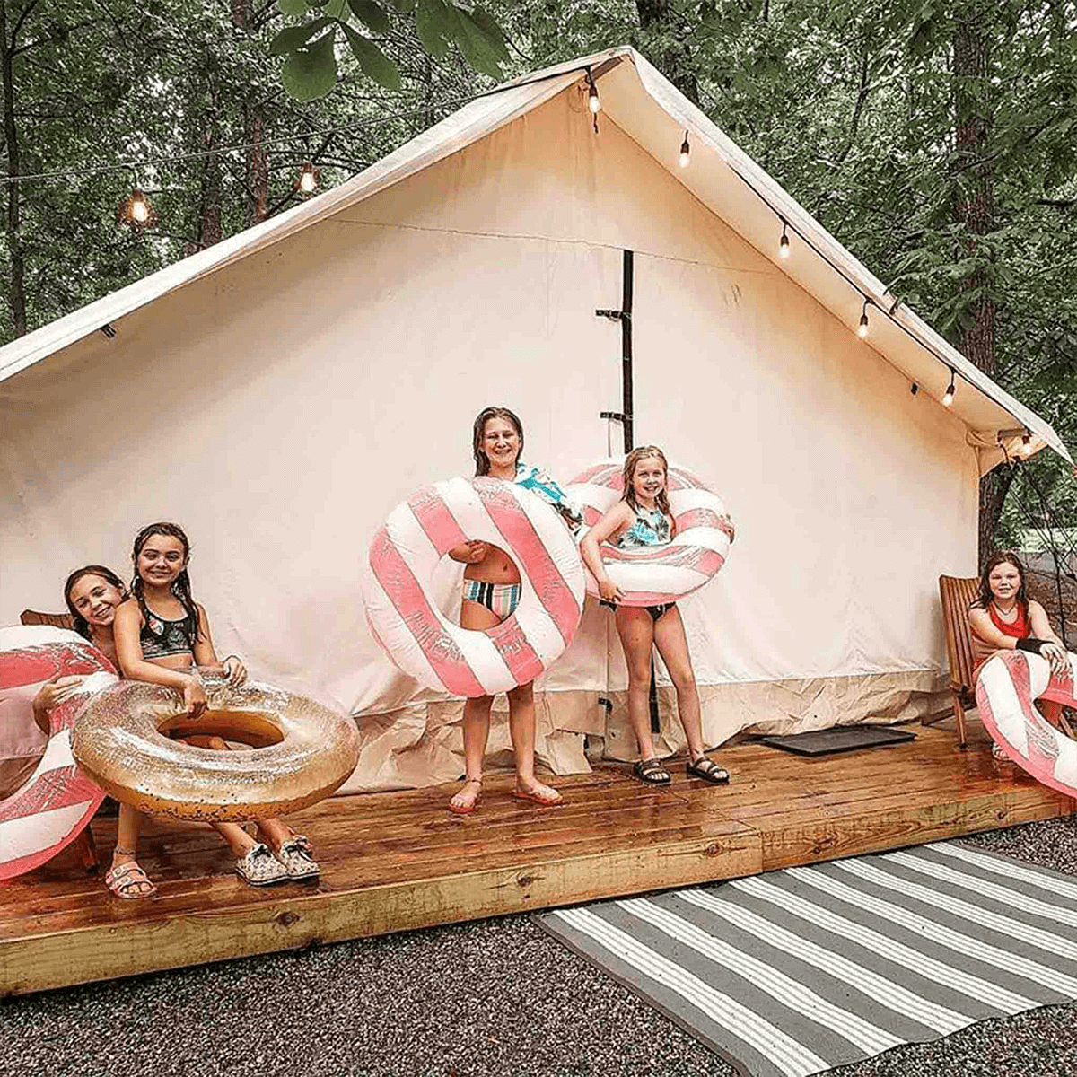 White Duck 16'x24' Alpha Wall Tent