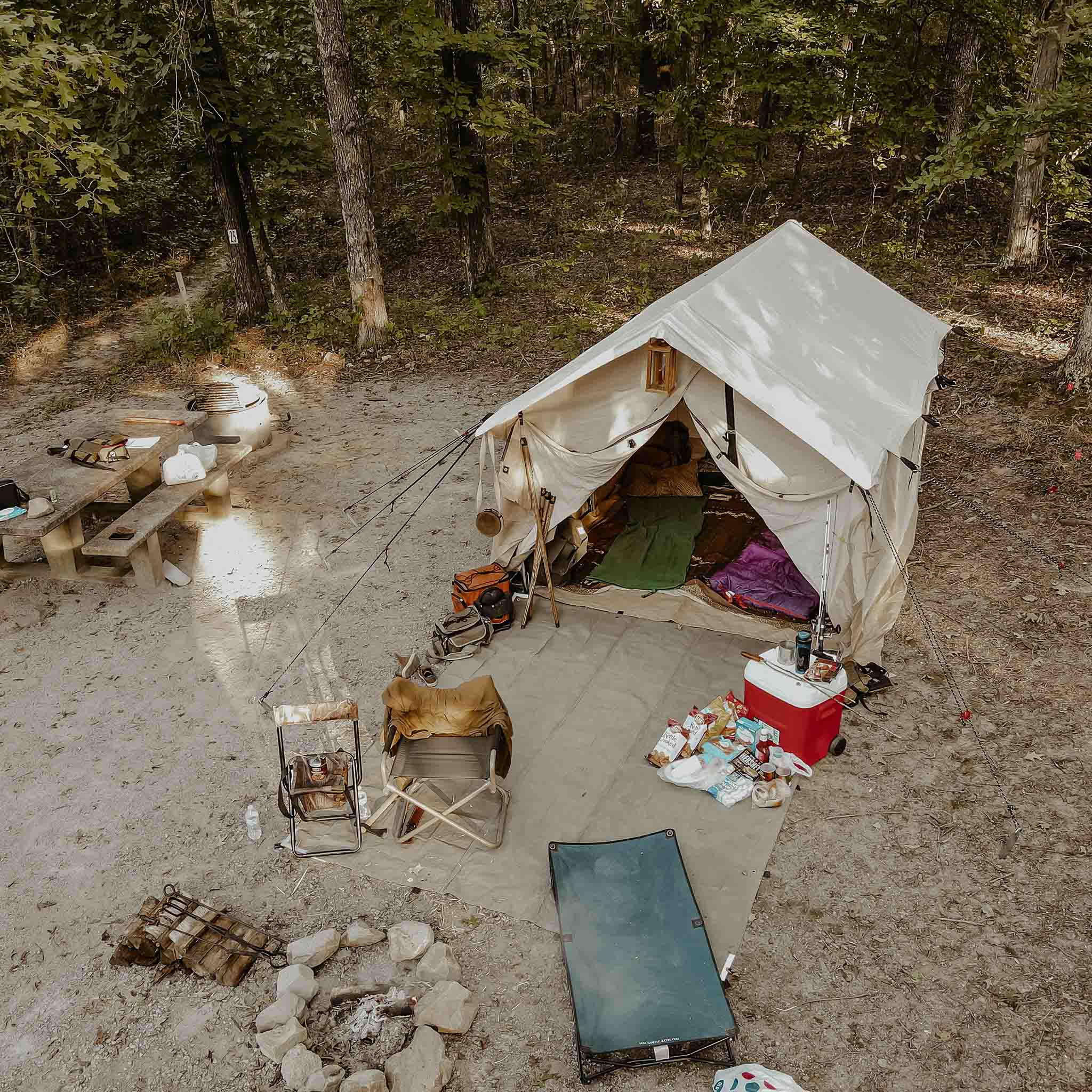 White Duck Alpha Wall Tent