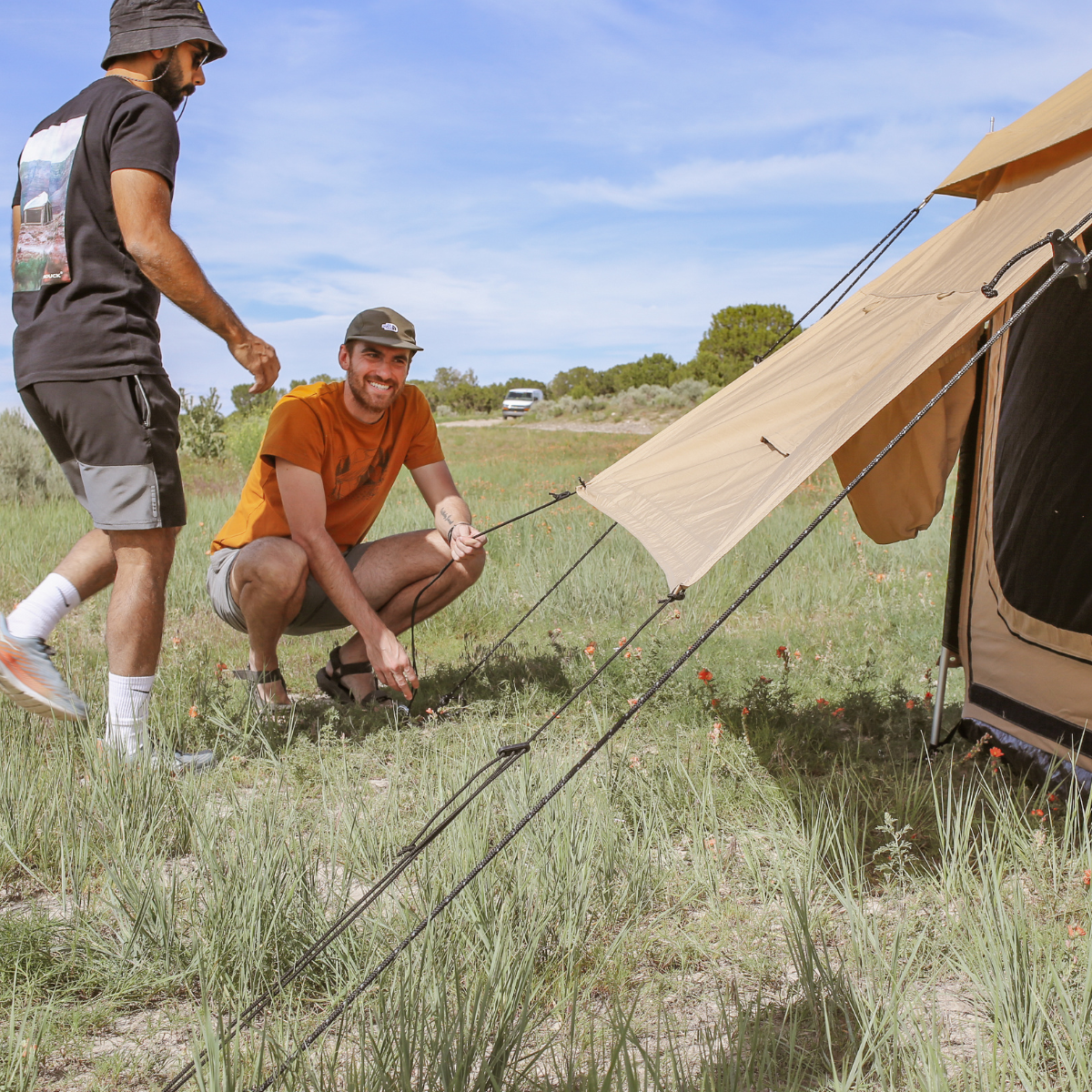 White Duck 18' Altimus Bell Tent