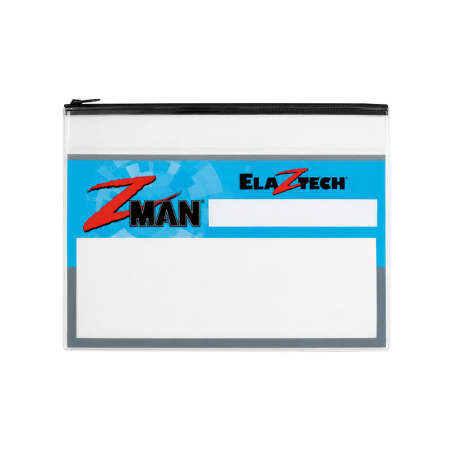 Z-Man Bait BagZ clear storage pouch with top zipper