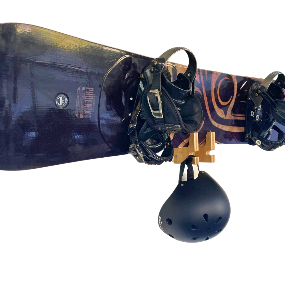 COR Surf Bamboo Skate & Snowboard Wall Rack — view 7