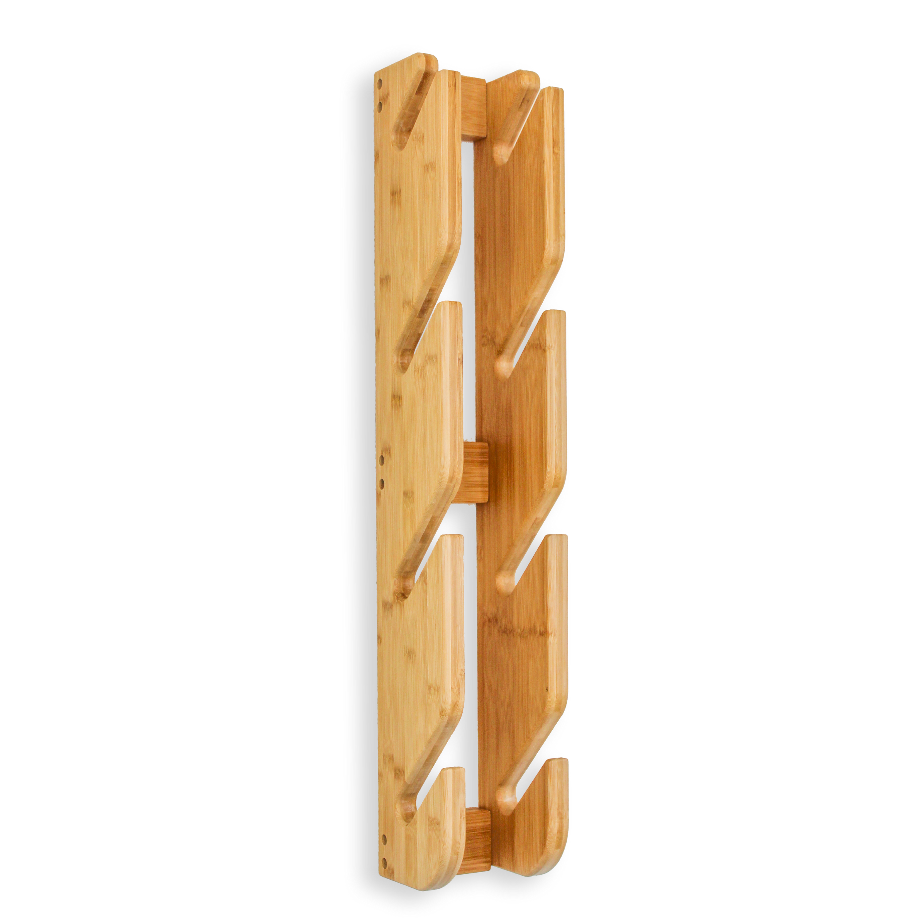 COR Surf Four-Board Skateboard and Snowboard Bamboo Wall Rack — view 5