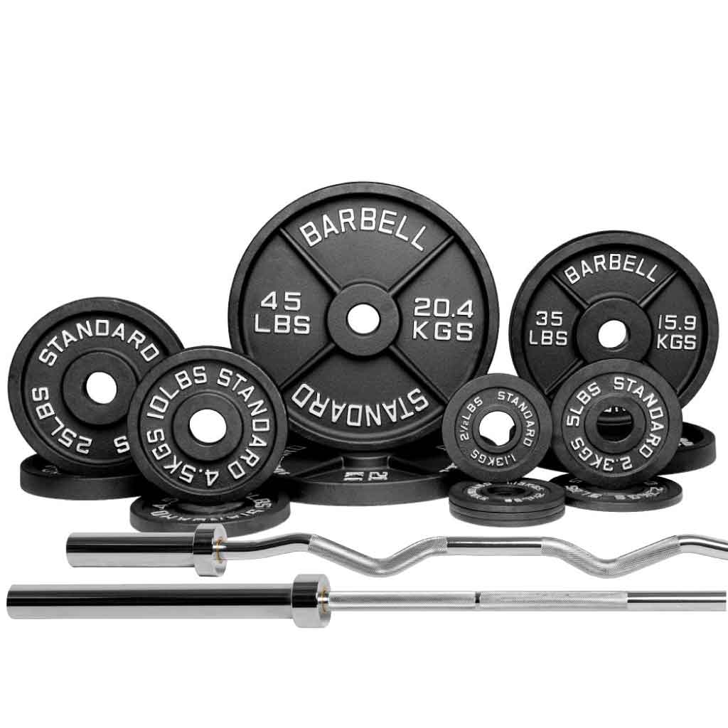 Barbell Standard Barbell 2000 Power Barbell Weight Sets - view 21