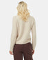 Tentree Women's Highline Fuzzy Crew Sweater - Oatmeal