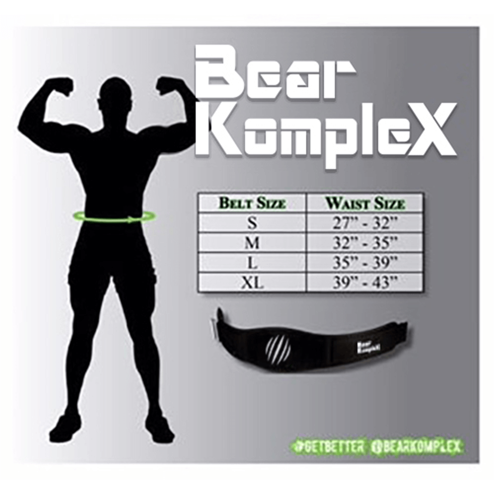 BKX - Strength Belt w/ 6" back for added support by Bear KompleX