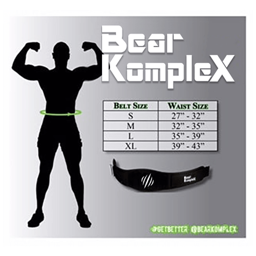 Bear KompleX "APEX" Premium Leather Belt - Noah Ohlsen "Happy But Hungry" by Bear KompleX