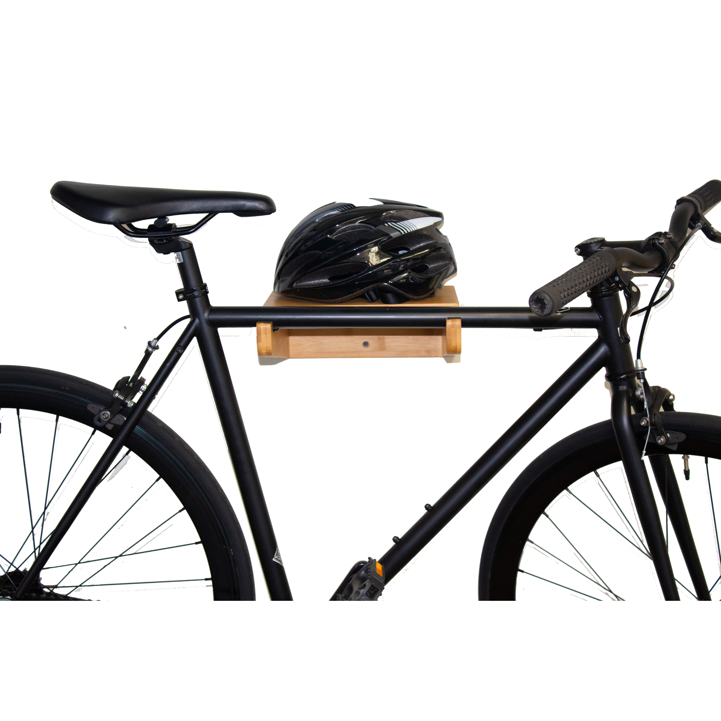 COR Surf Bamboo Bike Mount with Removeable Shelf — view 3