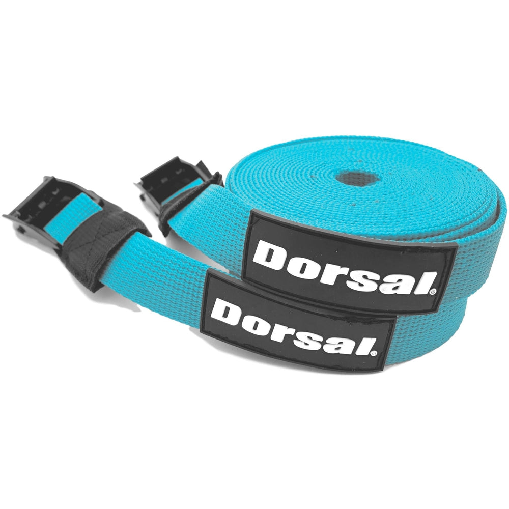 DORSAL Tie Down Straps for Roof Rack Pads Crossbars - Pack of 2 holds Surfboards Kayaks Canoes Paddleboards - view 7