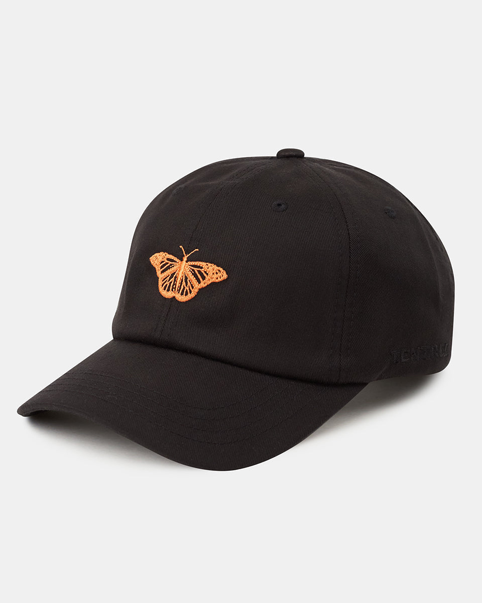 Tentree Monarch Peak Hat - Meteorite Black Russet Orange