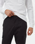 Tentree Men's Twill Cargo Chino Pant - Meteorite Black