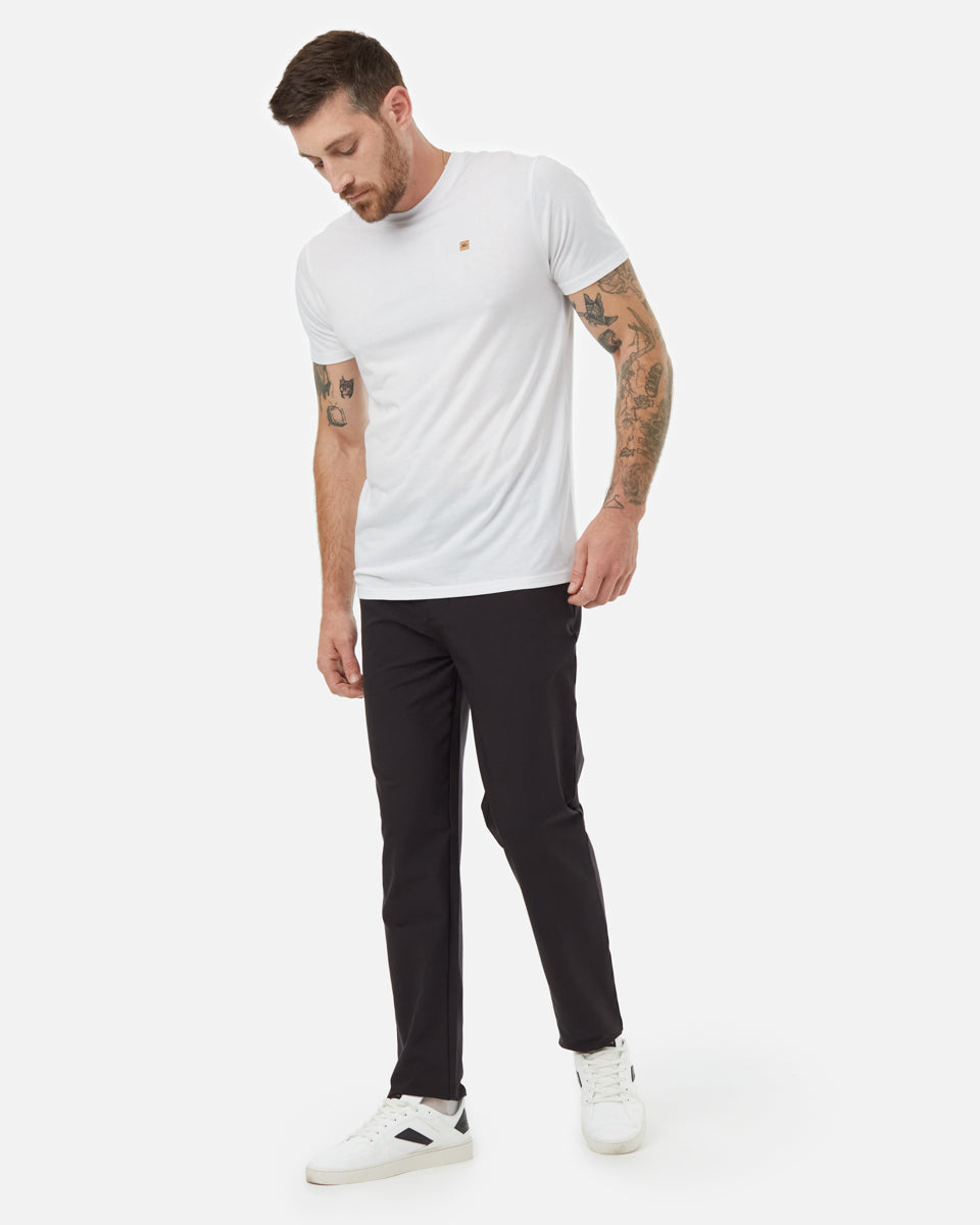 Tentree Men's InMotion Chino - Meteorite Black