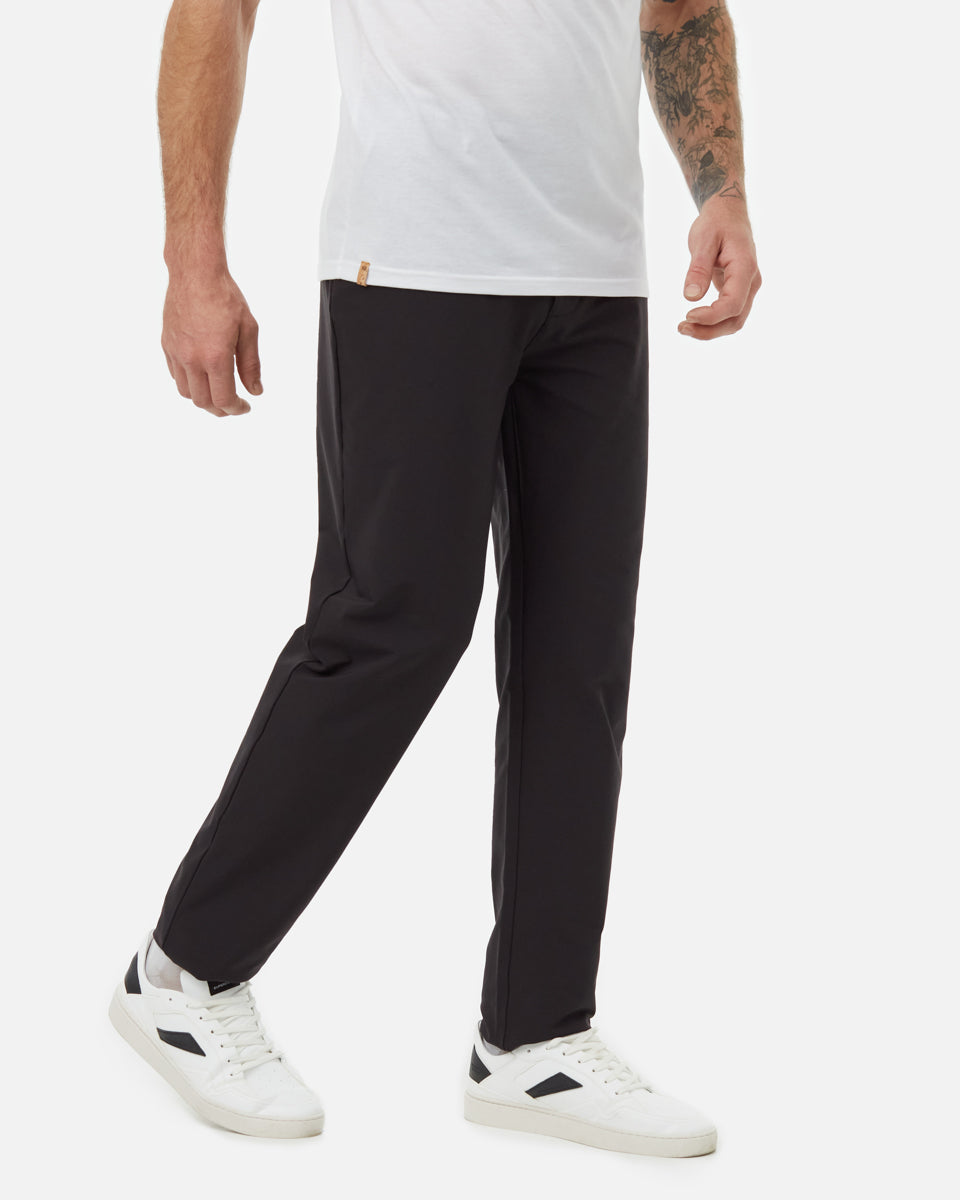 Tentree Men's InMotion Chino - Meteorite Black
