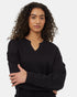 Tentree Women's TreeTerry Dress - Meteorite Black