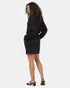 Tentree Women's TreeTerry Dress - Meteorite Black