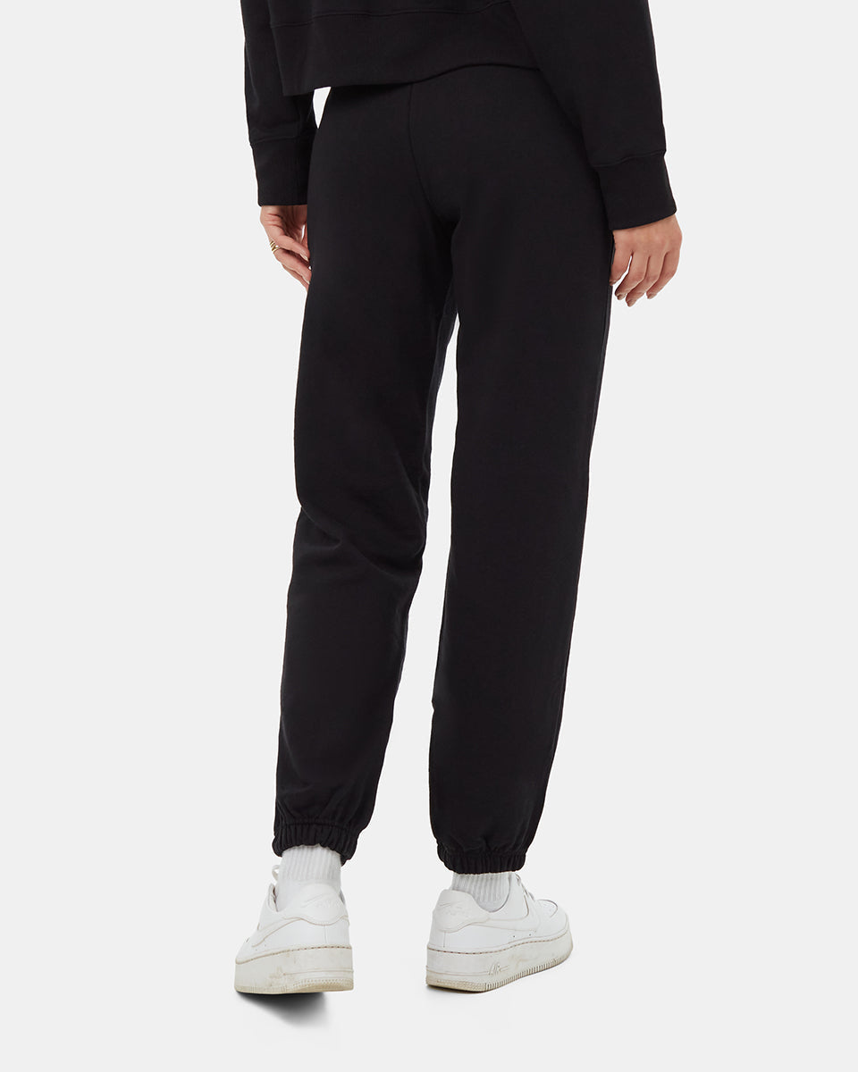 Tentree Women's TreeTerry Relaxed Jogger - Meteorite Black