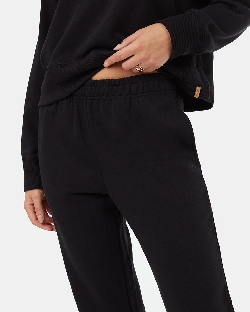 Tentree Women's TreeTerry Relaxed Jogger - Meteorite Black