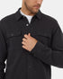 Tentree Men's French Terry Colville Shacket - Meteorite Black