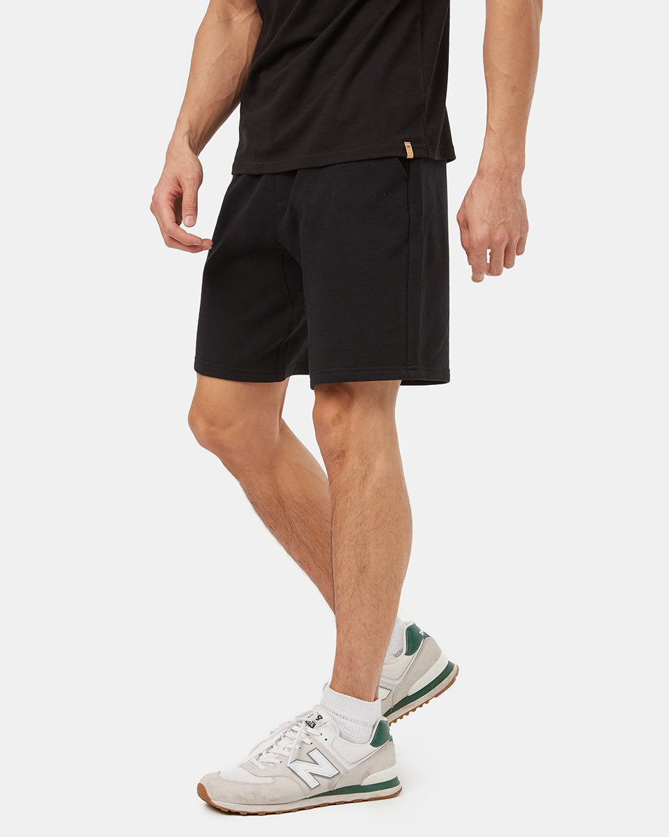 Tentree Men's TreeTerry Sweatshort - Meteorite Black