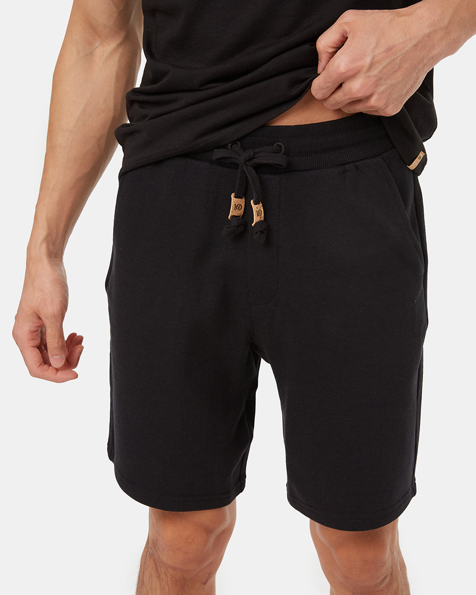 Tentree Men's TreeTerry Sweatshort - Meteorite Black